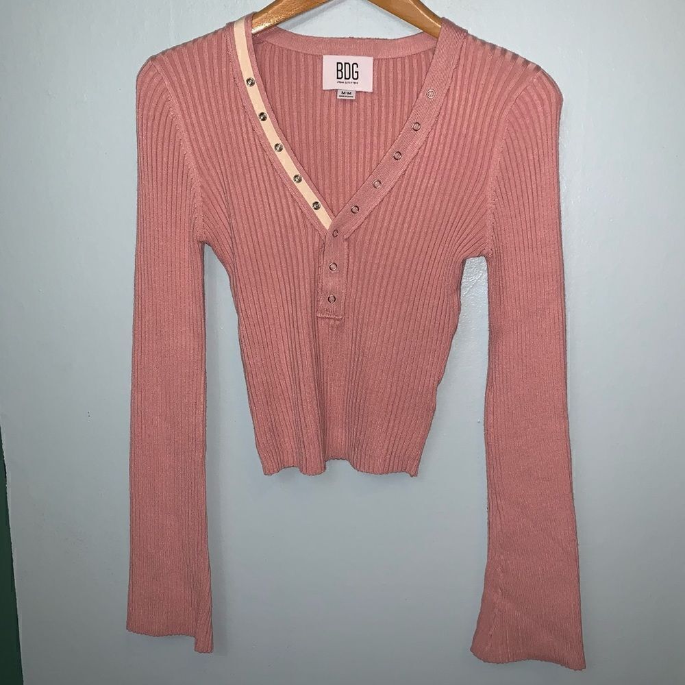 BDG Urban Outfitters Ribbed Long Sleeve Medium